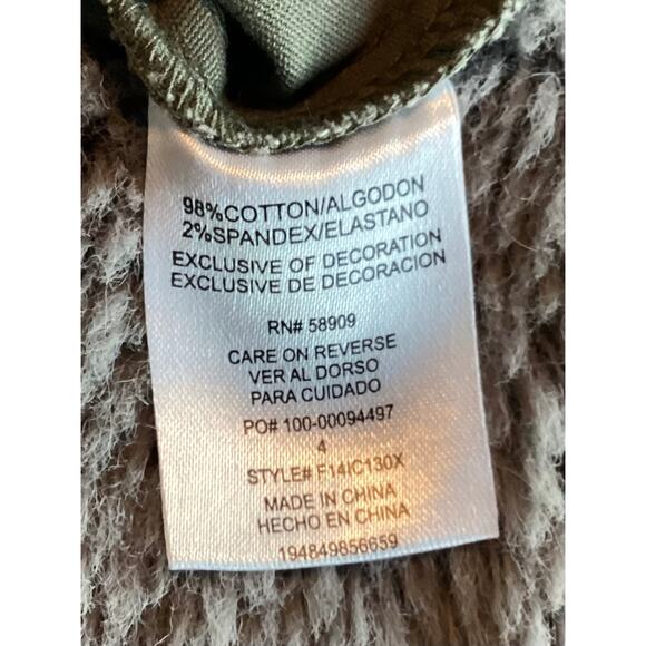 NWT copper key girls size 4 olive green fall mini skirt - Picture 8 of 9